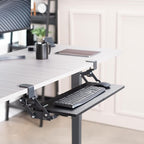 VIVO Large Clamp-on 27 x 11 inch Computer Keyboard and Mouse Tray - Image 2