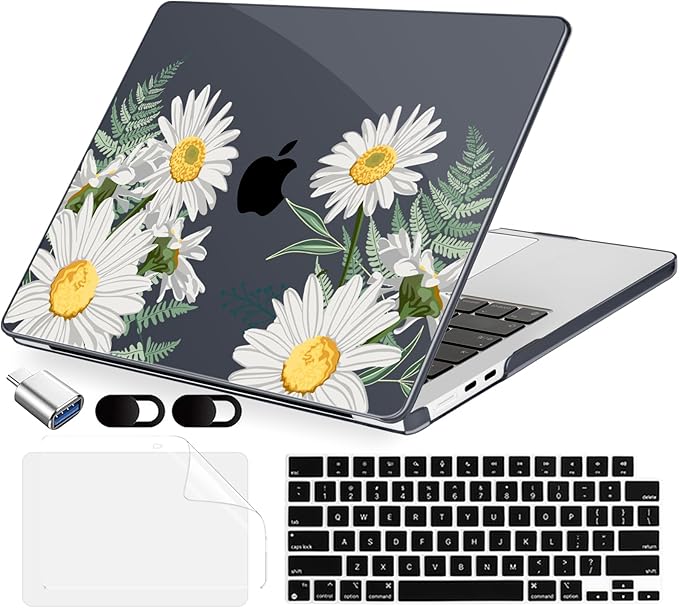 Compatible with MacBook Air 13.6 inch Case, M4 A3240/M3 A3113/M2 A2681 by MecBevia