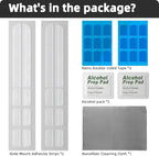 Privacy Screen Adhesive Strips and Slide Mount Tabs - Image 7
