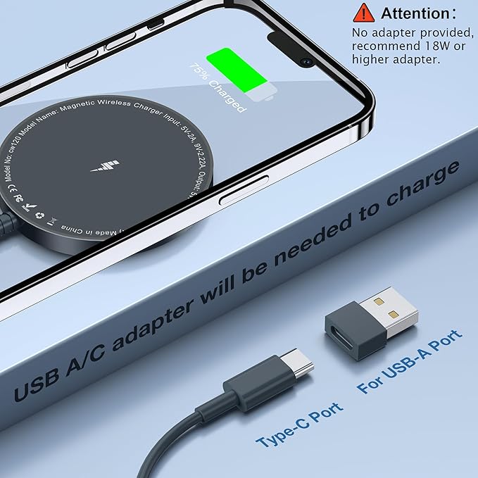 Magnetic Wireless Charger for iPhone: Compatible - Image 6