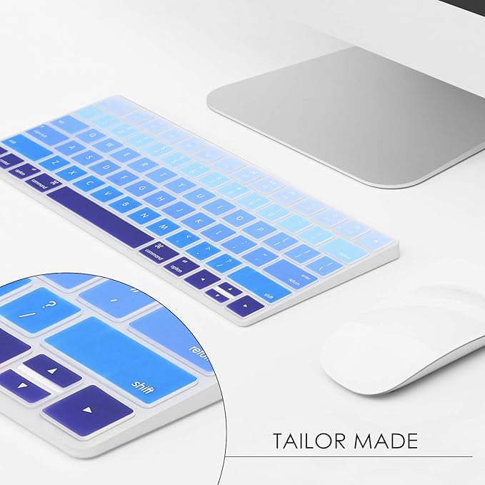 Allinside Ombre Blue Cover for Apple Magic Keyboard - Image 3