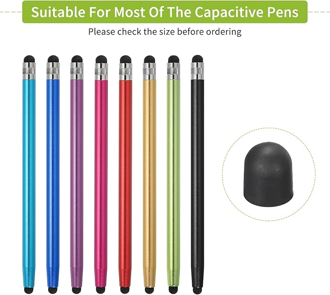 MECCANIXITY 40Pcs Replacement Stylus Pen Tips 5mm Conductive Capacitive Touch - Image 5