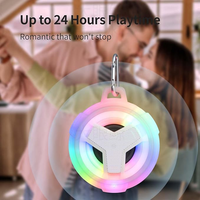 EBODA Bluetooth Shower Speaker, Portable Bluetooth Speakers, IP67 Waterproof - Image 9