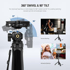 NEEWER TP38 Phone Camera Tripod, Action Camera Adapter Compatible - Image 3
