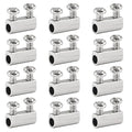Biaungdo 12 Pcs Stainless Steel Wire Rope Cable Clamp, Adjustable New Upgrade by Biaungdo