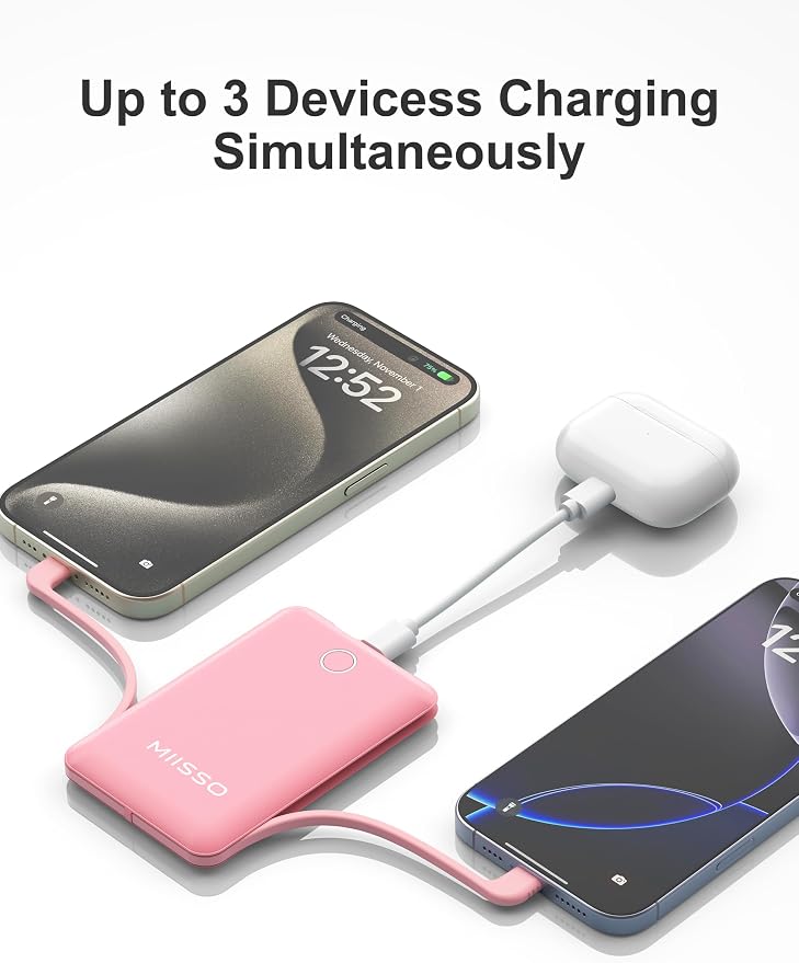 miisso 10000mAh Slim Portable Charger - Image 4