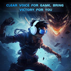 2.4GHz Wireless Gaming Headset for PS5, PS4 Fortnite & Call of Duty/FPS Gamers - Image 4