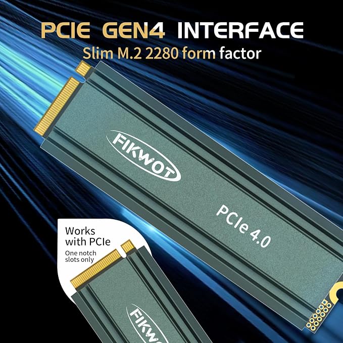 FN960 1TB M.2 2280 PCIe Gen4 x4 NVMe 1.4 Internal Solid State Drive - Image 5