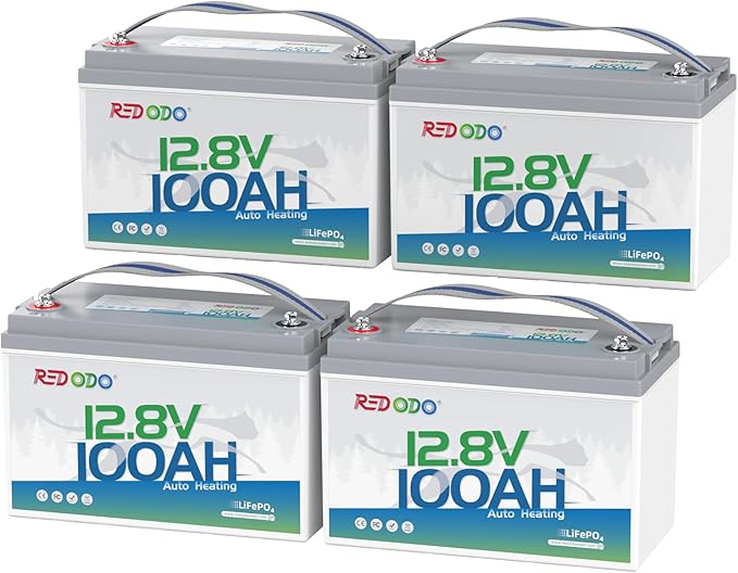 Redodo 12V 100Ah LiFePO4 Battery by PrimeDayRedodoSaveup55