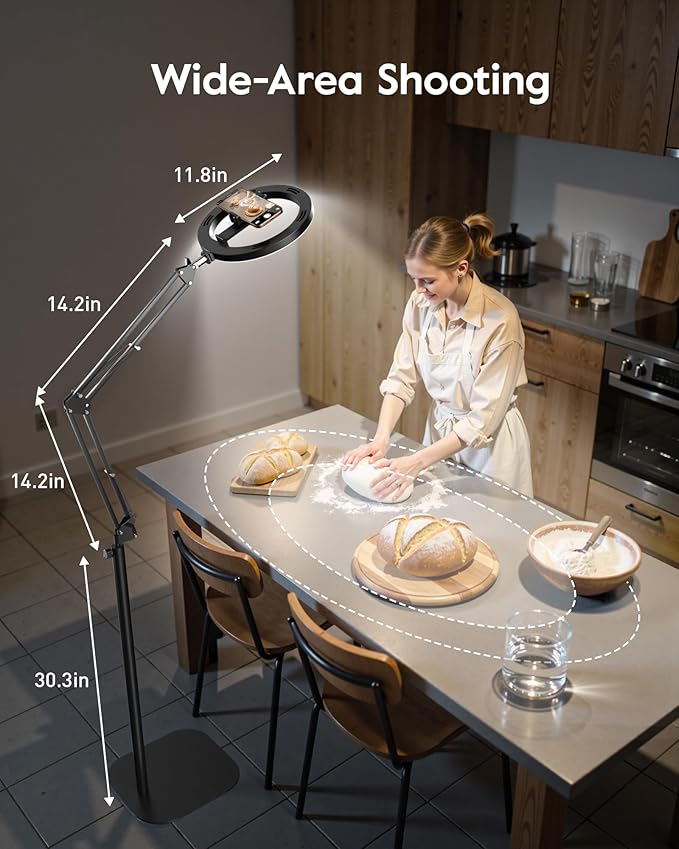 LUXSURE Ring Light Tripod for iPhone - Image 3