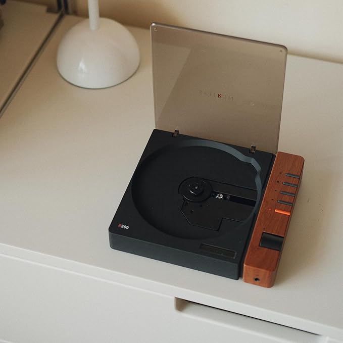 syitren R300 CD Player Portable Bluetooth Desktop Retro CD Players - Image 3