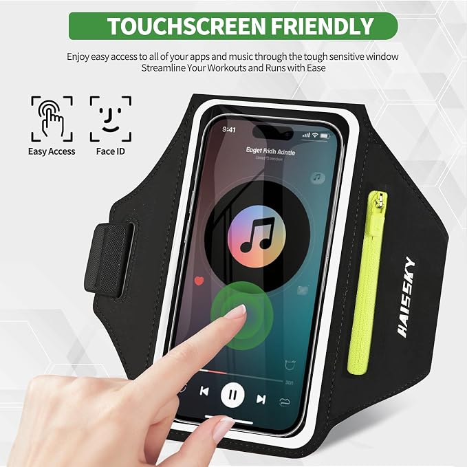 Running Armband with Earphone Bag - Image 4