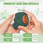 Portable Silent Mini Bladeless Fan Clip on, Portable Silent Mini Bladeless - Image 2
