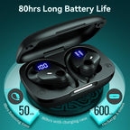 Active Noise Cancelling Ear Buds Wireless Earbuds 80H Playtime Bluetooth - Image 5