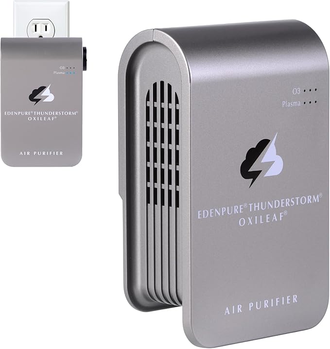 EdenPURE Thunderstorm III Air Purifier – Small Plug-In Ozone Generator & by EdenPURE%C2%AE