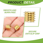 PATIKIL 1/4" Female to 3/8" Male Convert Screws Adapter - Image 3