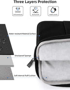 EVICIV Laptop Sleeve Case 19 inch, 360° Protective Handbags Portable Computer - Image 4