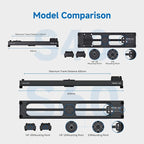 Accsoon Toprig 16inch/40cm Camera Slider Motorized, Button&APP Control - Image 11