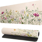 Flower Gaming Mouse Pad Large Mouse Pad by Siski