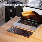 iClever Backlit Foldable Keyboard, BK05 Wireless Folding Keyboard - Image 8