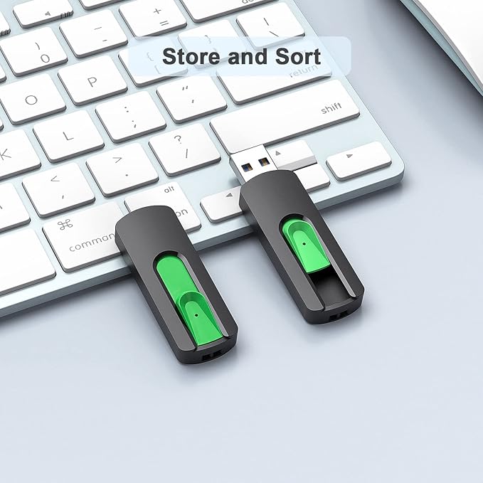 Aiibe 128GB Flash Drive 3.0 2 Pack, Upgraded 130MB/s USB 3.0 Flash Drive High - Image 7