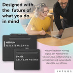 Wacom Intuos Medium Bluetooth Graphics Drawing Tablet, Portable - Image 7