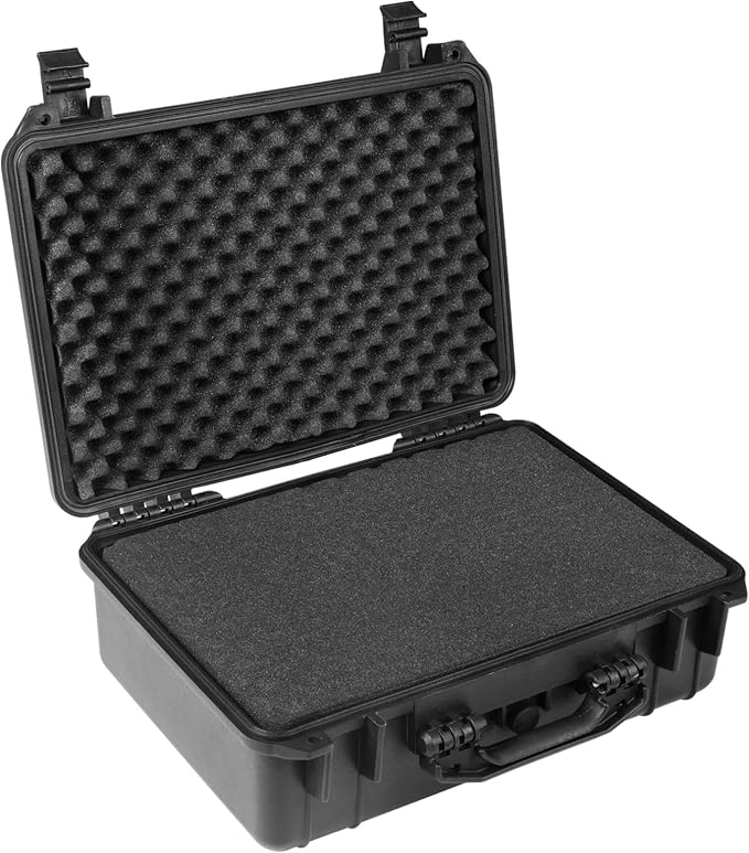 18x 13.8x 8 Inch Hard Case, Portable Weather Waterproof Protective Camera Case by JACKBOSS