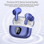 Wireless Earbuds, IP7 Waterproof in Ear Earphones, LED Display Ear buds - Image 5