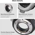 VILTROX EF-M1 Pro Auto Focus Lens Adapter Lens Mount Converter - Image 8
