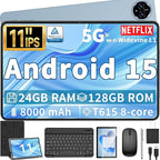 Android 15 Tablet, 11 inch Tablet by QDDQ