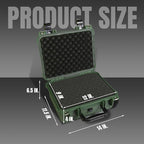 14x 11.5x 6.5 Inch Hard Case, Portable Weather Waterproof Protective Camera Case - Image 2