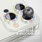 Choiche [3+1 for iPhone 13 Pro/iPhone 13 Pro Max Camera Lens Protector Bling - Image 3
