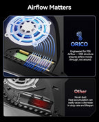 ORICO OS5 4TB M.2 SSD for PS5 Storage Expansion, M.2 PCIe 4.0 NVMe Gaming SSD - Image 4