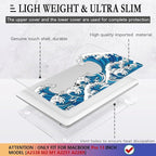 CISSOOK Wave Case for MacBook Pro 13 inch Case 2025-2020 Release, Ocean Hard - Image 4