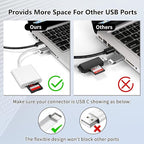 SD Card Reader for iPhone 15/16/17, Sd Card Reader USB C, Micro Sd Card Reader - Image 5