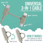Smartish USB-C/Lightning Cable for iPhone 16/15/14 - Image 2