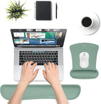 MOSISO Wrist Rest Support for Mouse Pad & Keyboard Set, Ergonomic Mousepad - Image 4