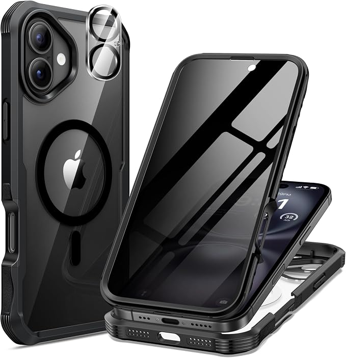 seacosmo for iPhone 16 Plus Case, Full Body Bumper by Seacosmo