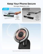 Anker Nano Magnetic Wireless Car Charger, 360° Adjustable Mount Car Charger - Image 5