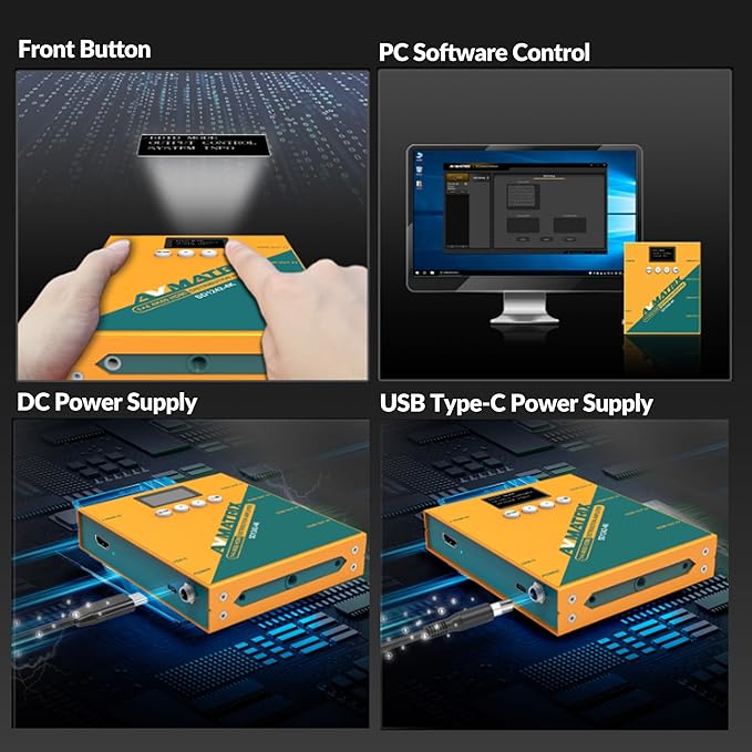 Avmatrix SD1242-4K HDMI Splitter, 1 in 4 Out, HDMI 2.0 interfaces Support - Image 5
