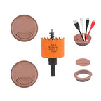Desk Grommet 2 inch with Hole Saw, Desk Cord Hole Cover Grommet by VIKITONHOLESAW