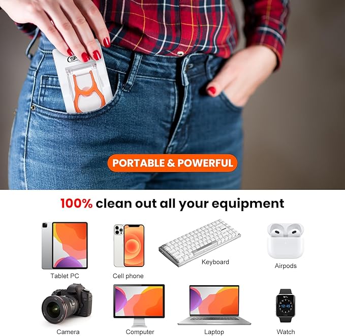 11-in-1 Keyboard Cleaning Kit, Laptop Cleaning Kit Keyboard Brush Cleaner - Image 3
