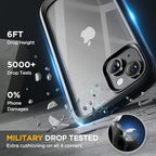 Miracase Compatible with iPhone 13 case 6.1 inch, 2021 Upgrade Full-Body Glass - Image 4