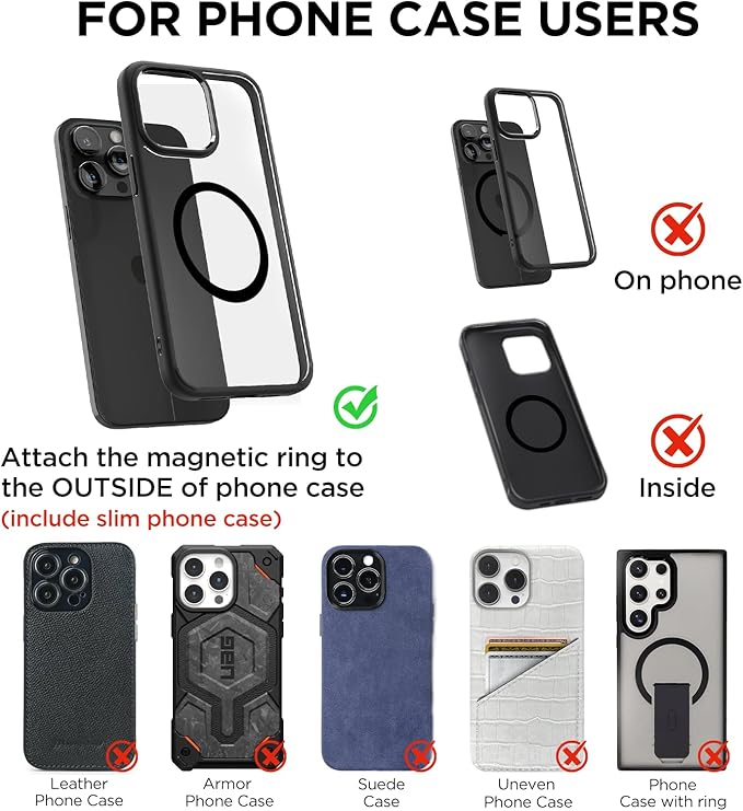 Vacuum Magnetic Phone Holder for Car Suction Cup Phone Mount Adjustable Suction - Image 9