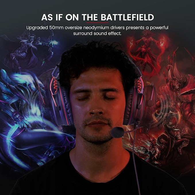 EKSA E900 Gaming Headset with Microphone - Image 2