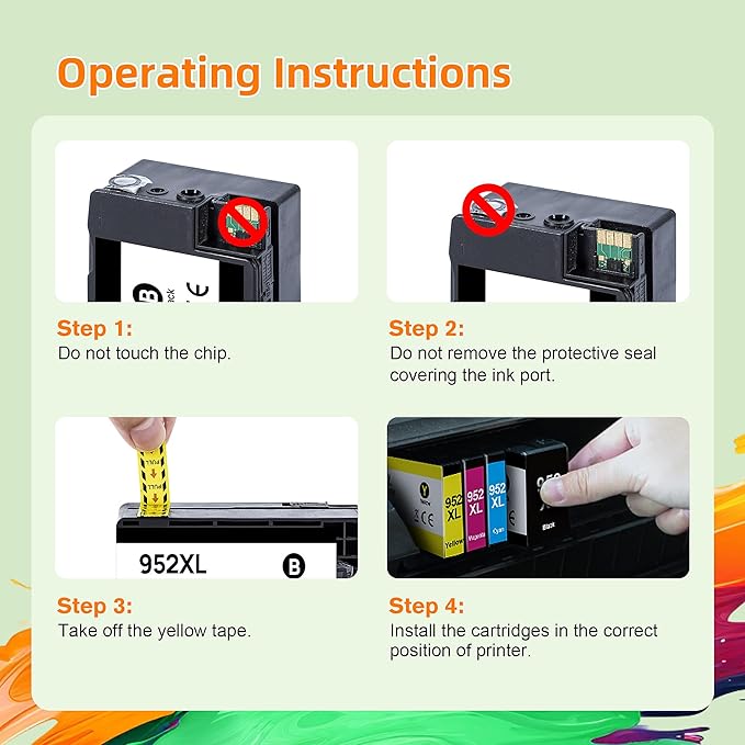 952XL Ink Cartridges Combo Pack | Works - Image 3