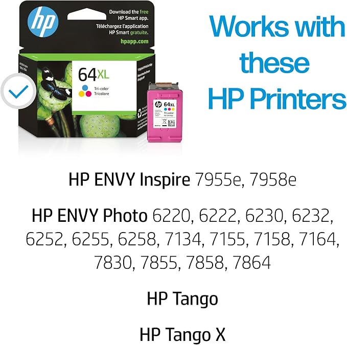 HP 64XL Tri-color High-yield Ink Cartridge - Image 2
