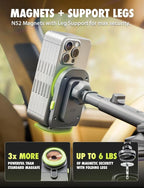 Bracketron MagAlign Extend 15W Magsafe Car Mount Charger, Magnetic Car Phone - Image 7