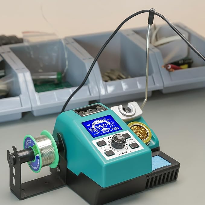 YIHUA 982 Precision Soldering Iron Station Kit - Image 9