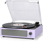 Record Player for Vinyl All-in-one Turntable by seasonlife
